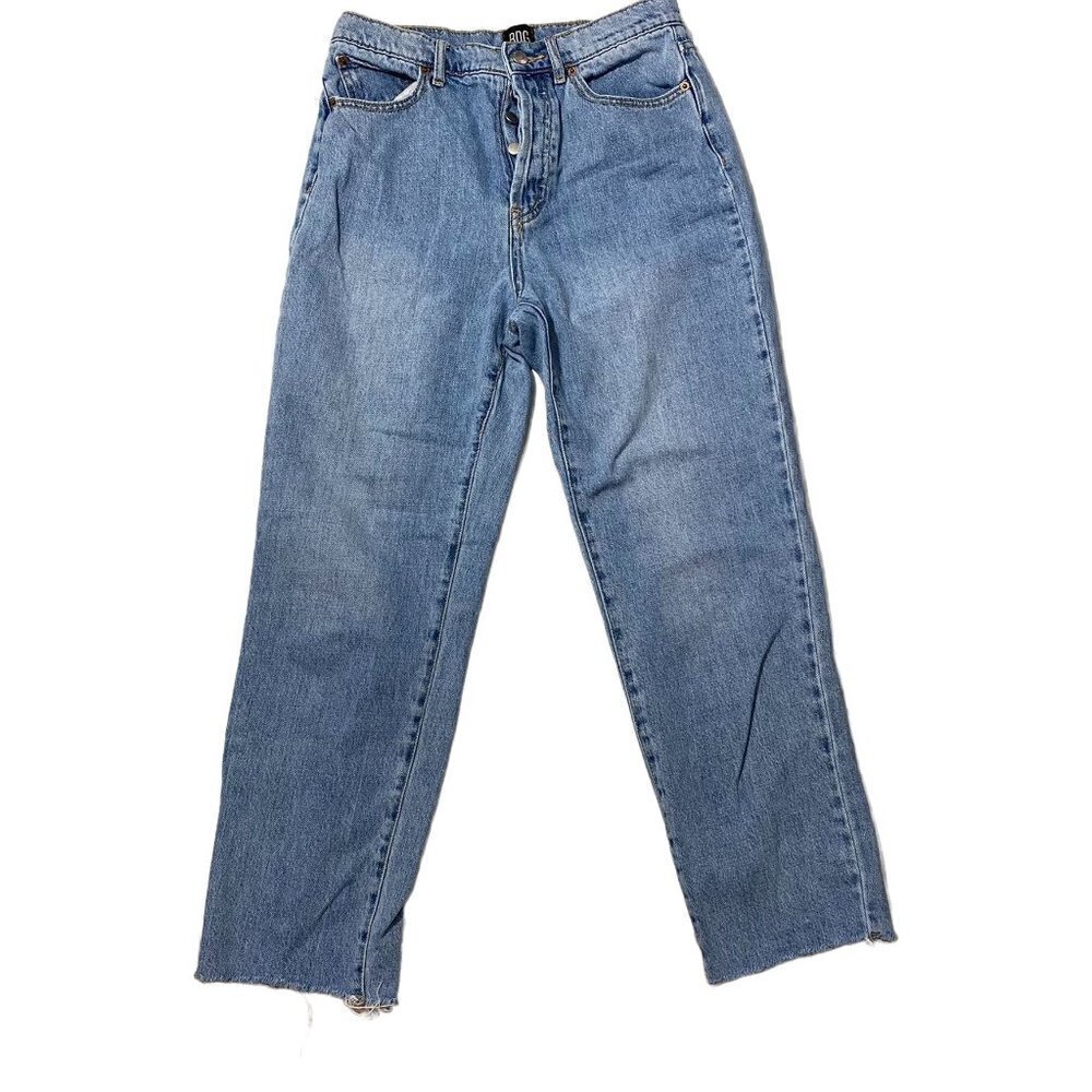 BDG Slim Straight Jeans Button Fly Medium Wash Sz 28